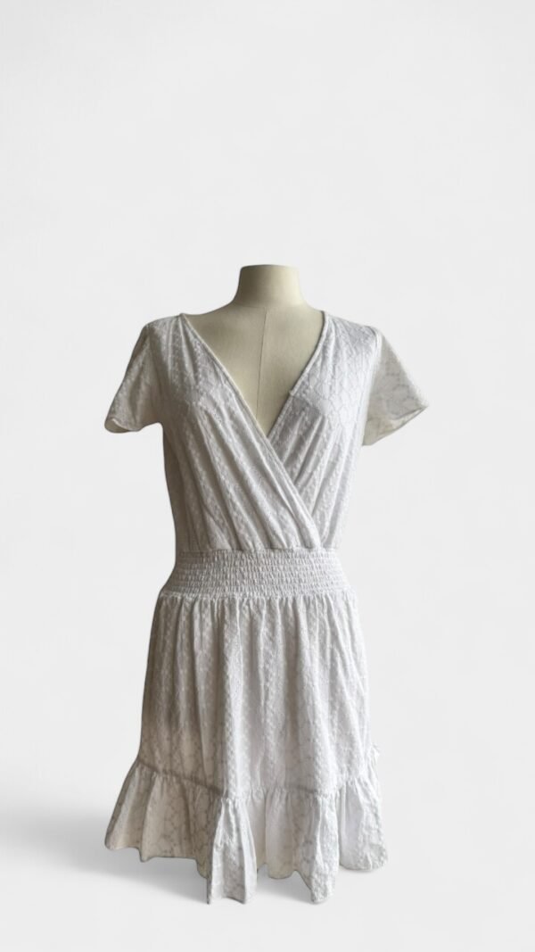 MICHAEL KORS - COTTON WHITE DRESS - Image 2